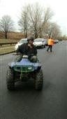 ATV Driving Illegally in a park