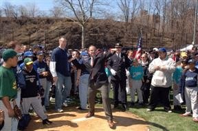 First Pitch at Highbridge Park