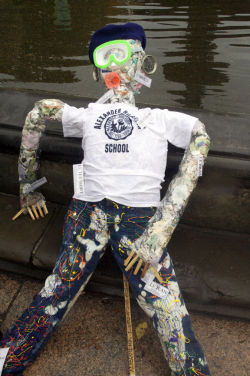 An entry from last year's Scarecrow Contest.