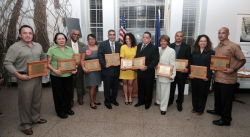 The 2010 Alma Society award winners.