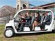 A green-friendly vehicle from Parks' fleet