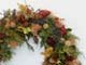 Detail of a wreath from the exhibition