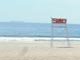Lifeguard chair on a beach