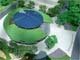 Detail of Rendering of the Carmine Carro Community Center in Marine Park