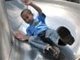 Child on a slide