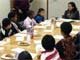Kids at conference room table
