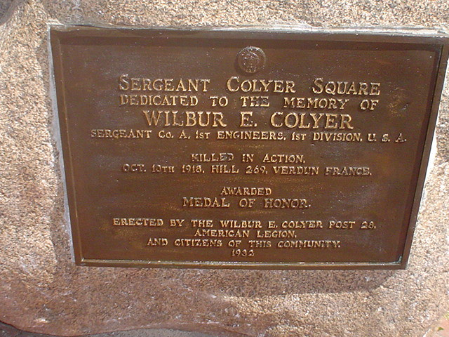 Sergeant Colyer Square Monuments : NYC Parks