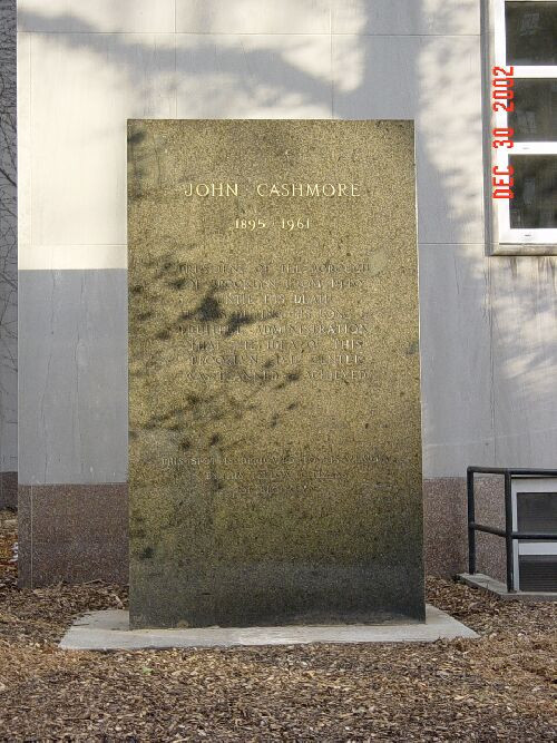 John Cashmore Marker