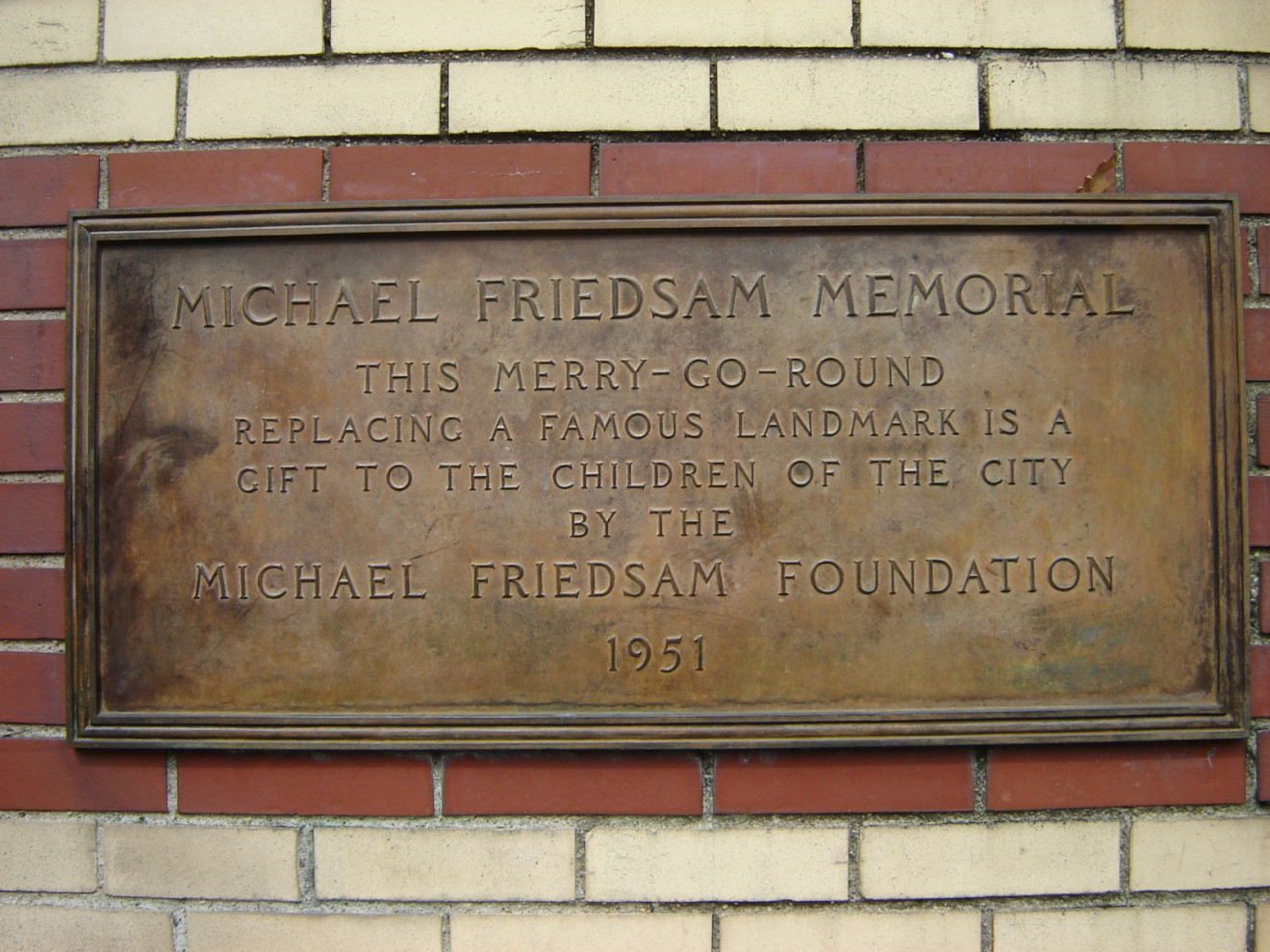 Michael Friedsam Memorial