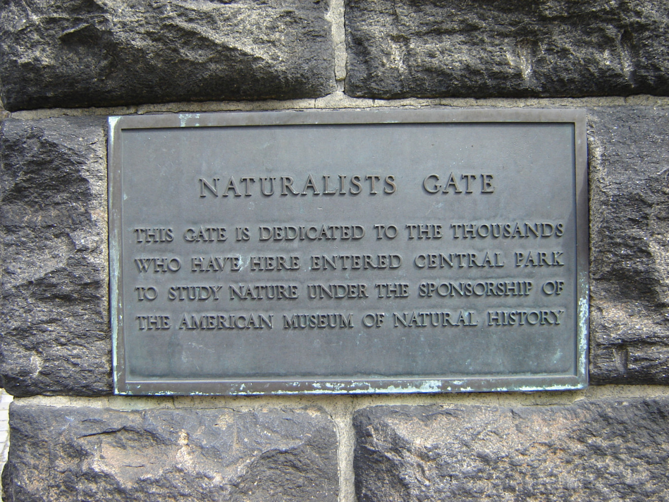 Naturalists Gate