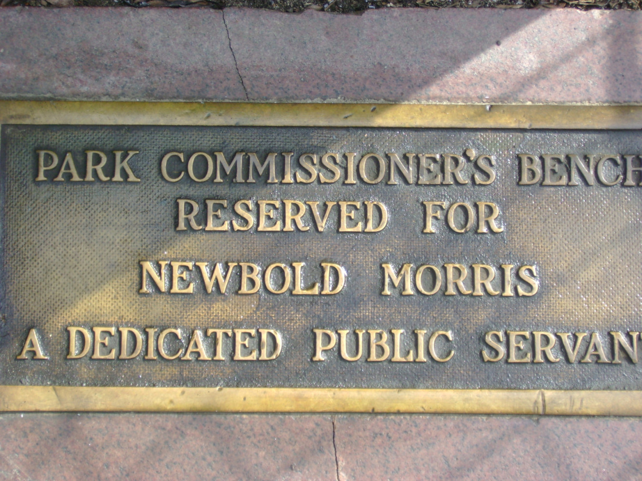 Commissioner Newbold Morris