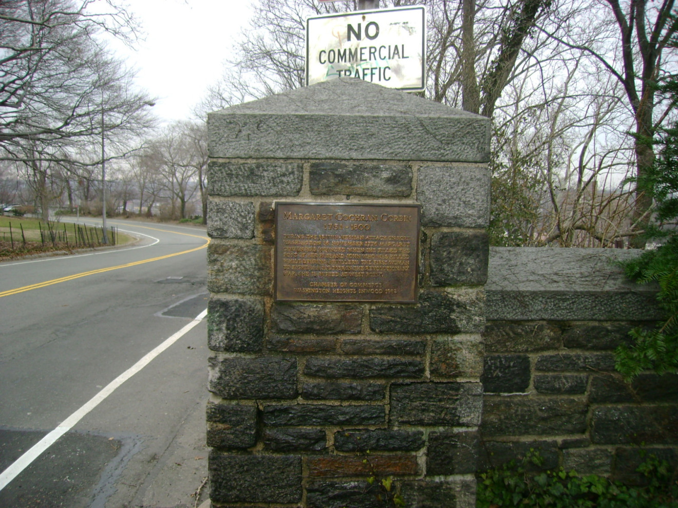 Margaret Corbin Plaque