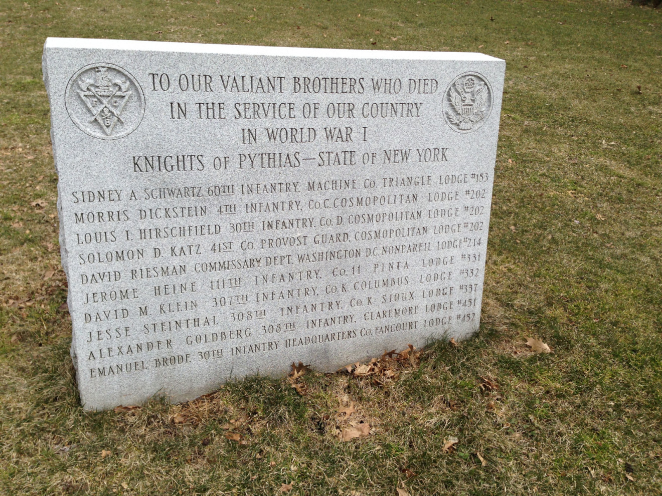 Knights of Pythias Memorial