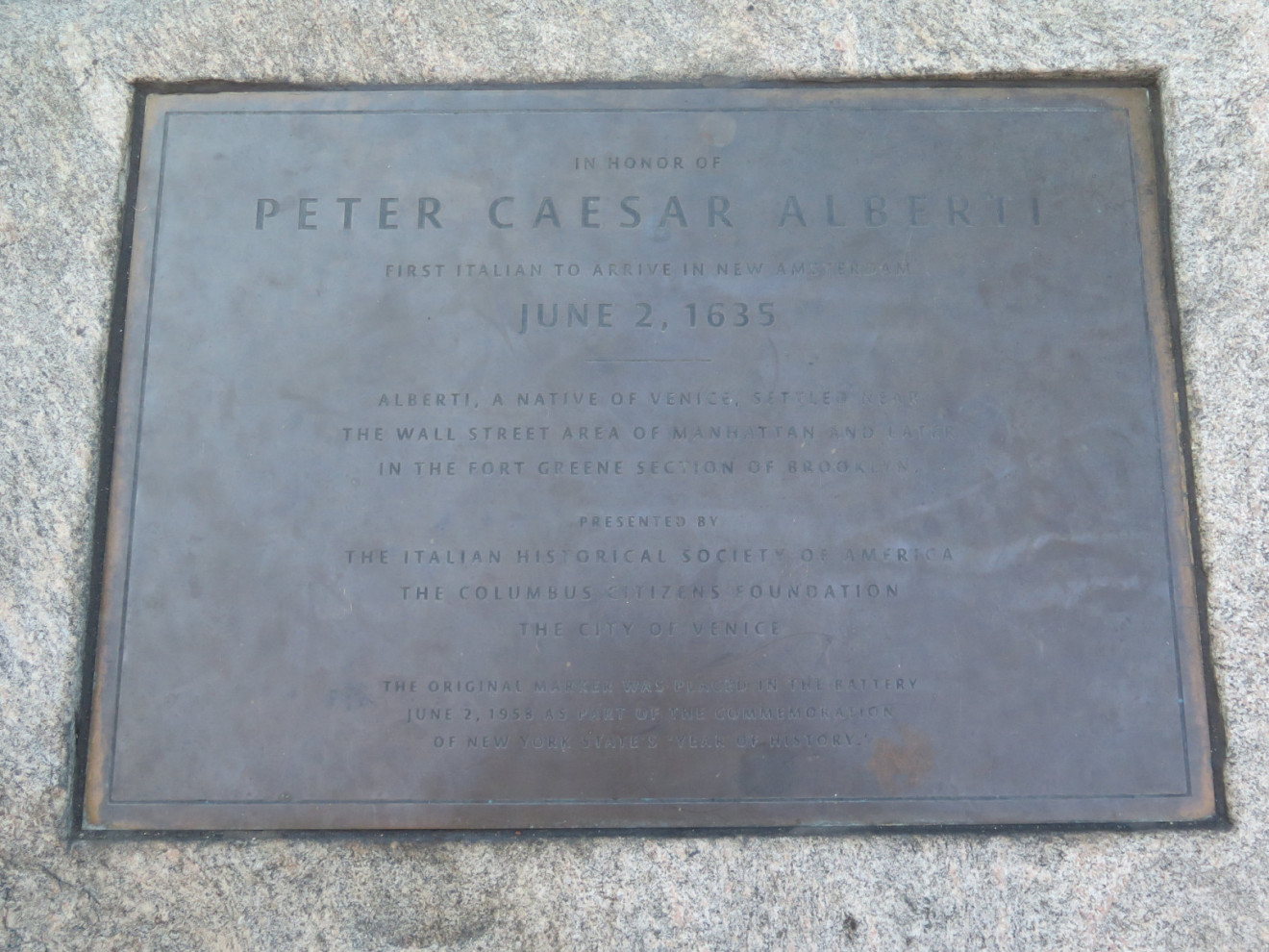 Peter Caesar Alberti Marker