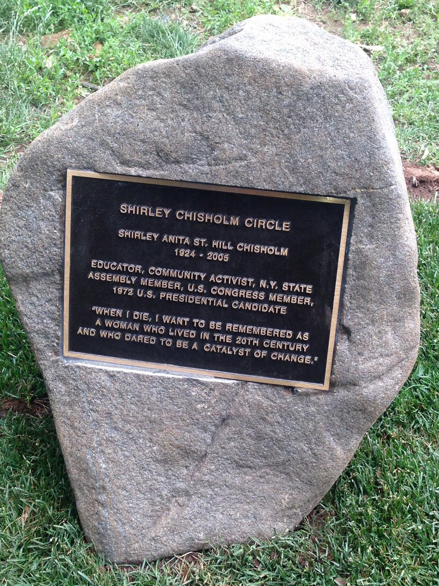 Shirley Chisholm Plaque