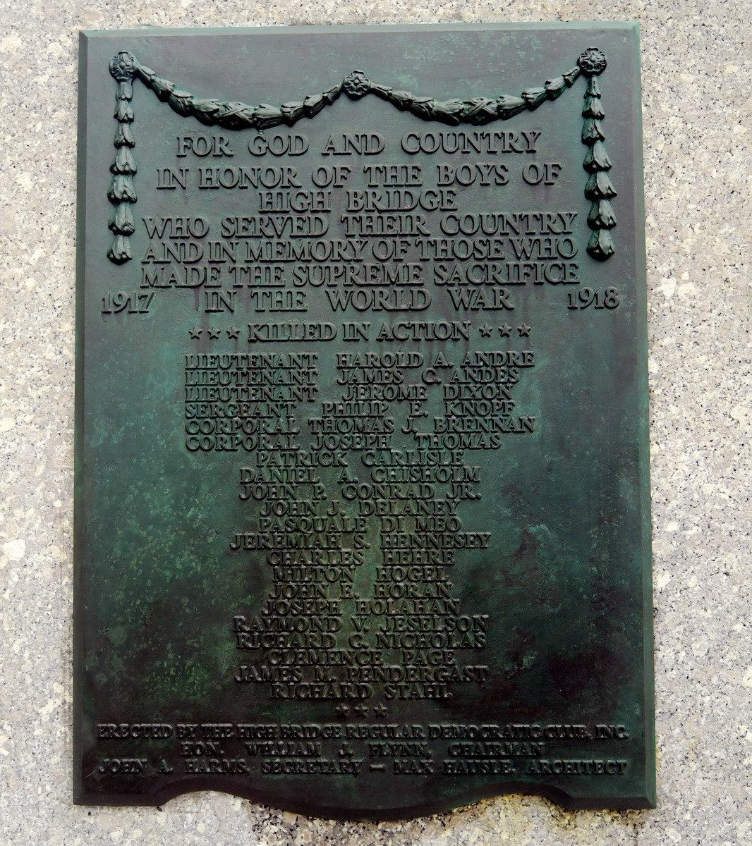 Highbridge World War I Memorial