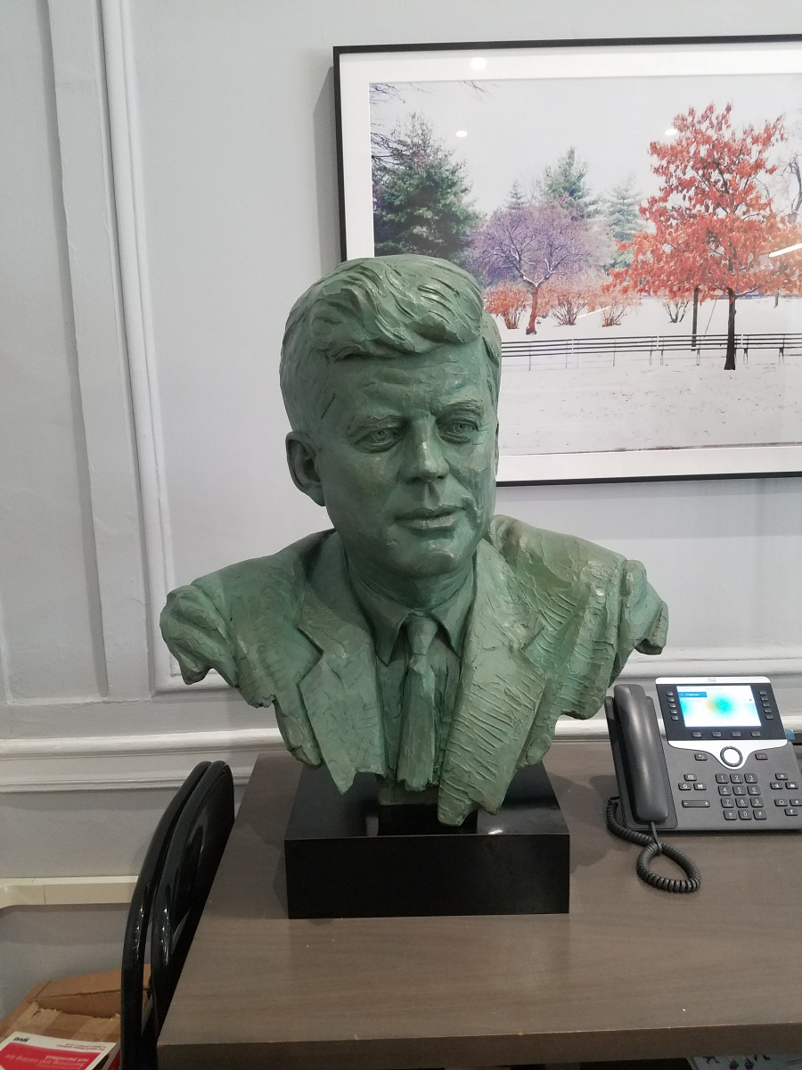 John F. Kennedy Memorial Bust (original)