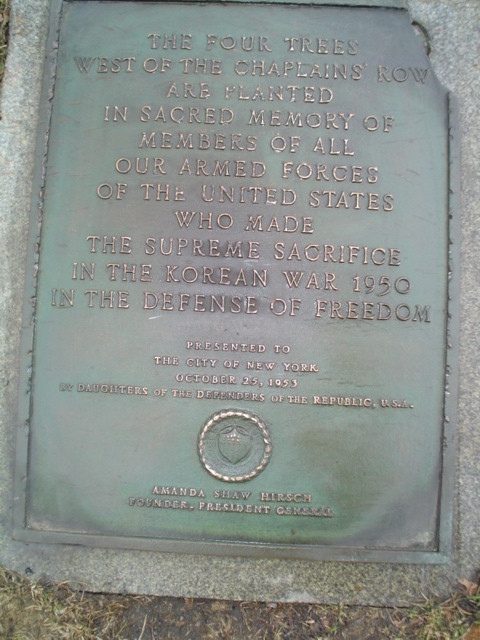 Armed Forces Plaque