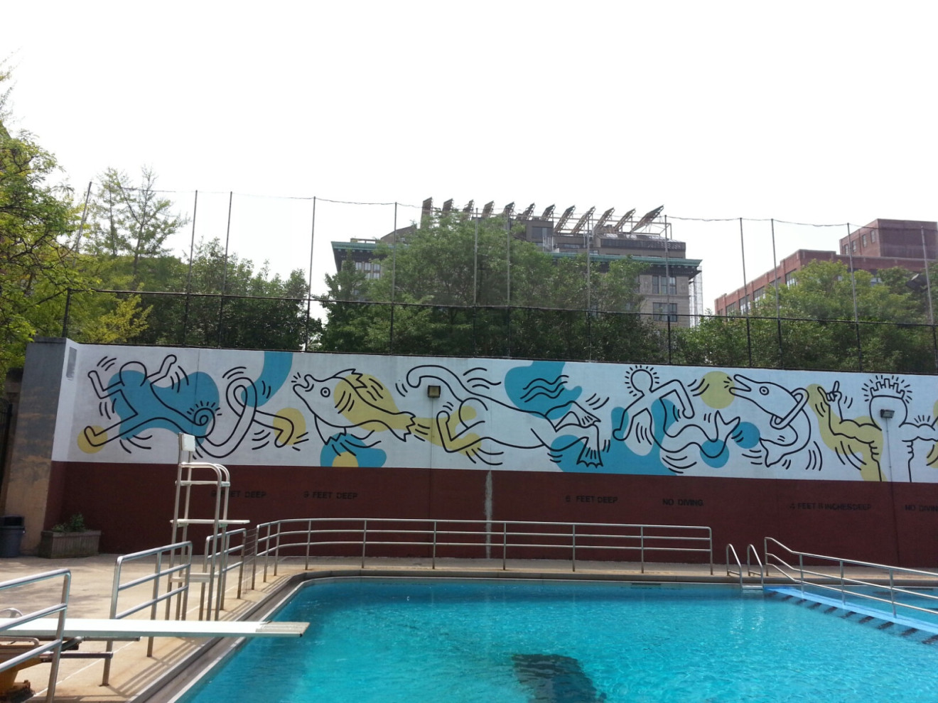Carmine Street Pool Mural