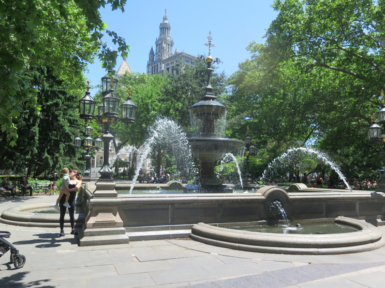 City Hall Park Fountain
