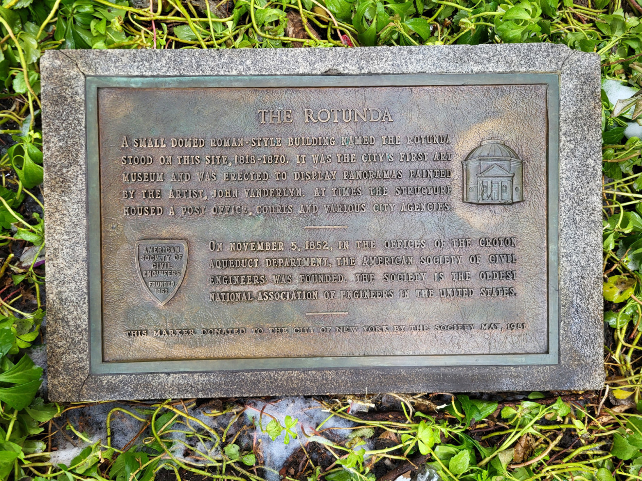 Civil Engineers Plaque