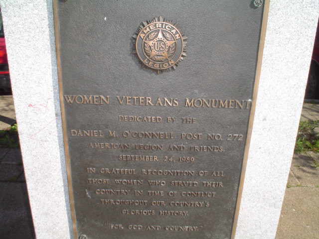 Rockaway Women Veterans Monument