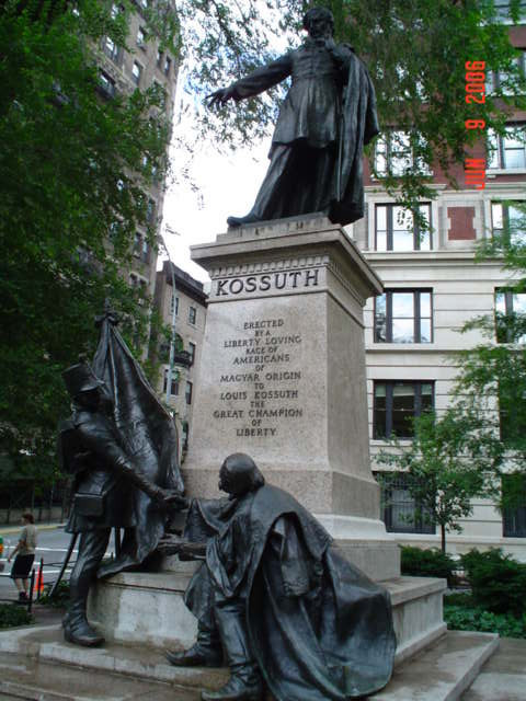 Portrait & group on pedestal