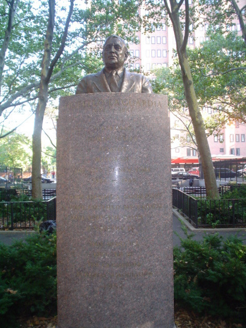 Bust (life-size) on pedestal