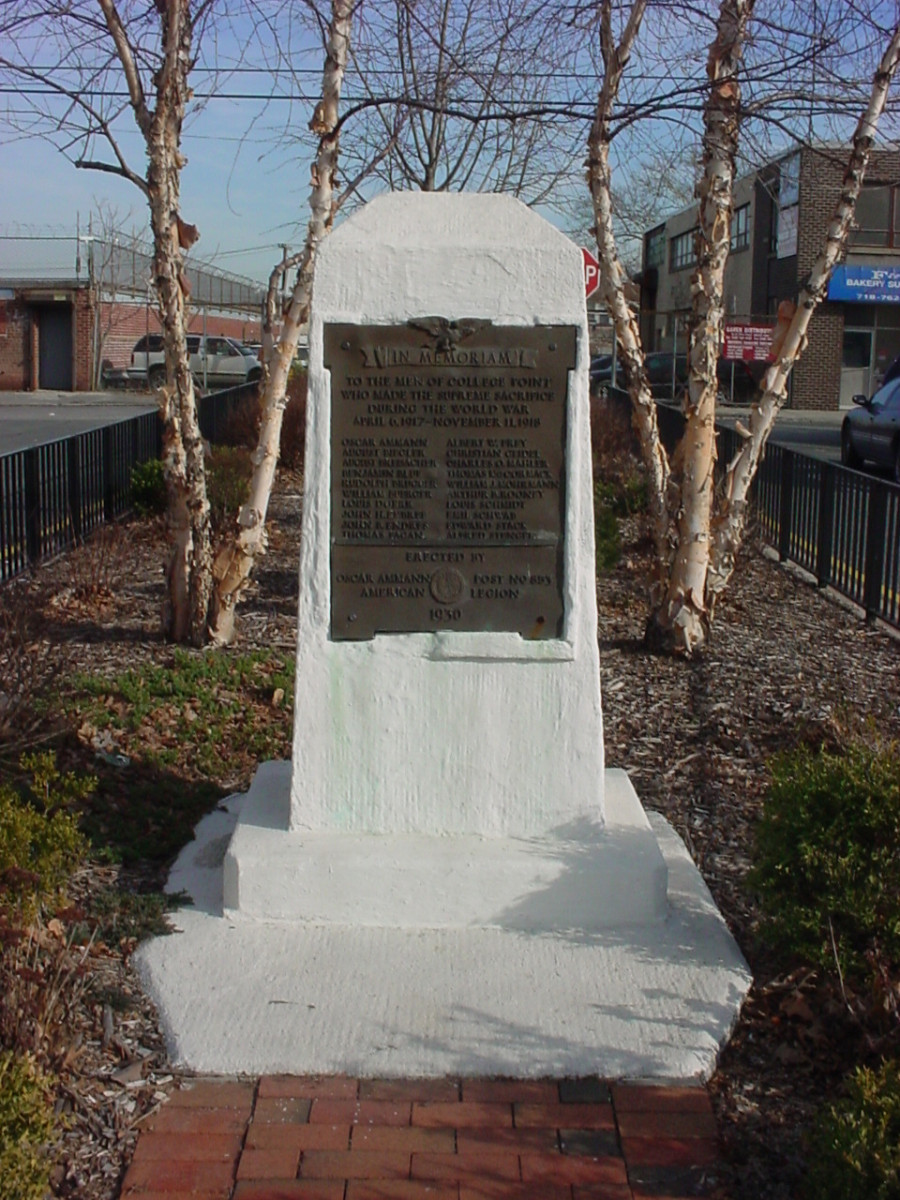 Stele with plaque