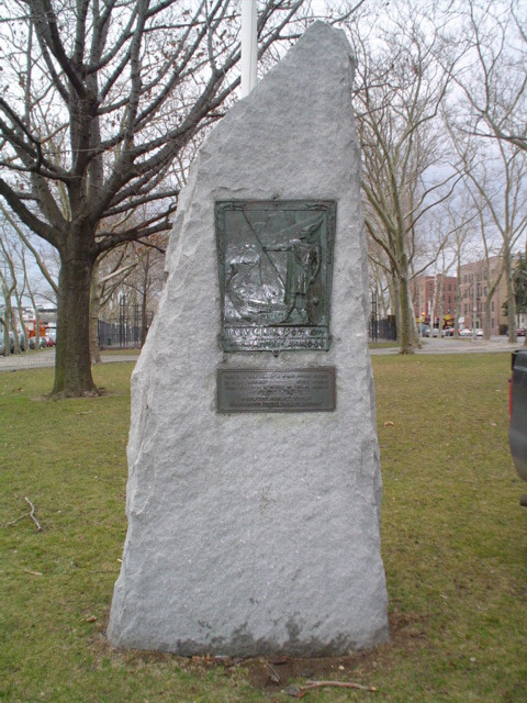 Relief tablet on stele