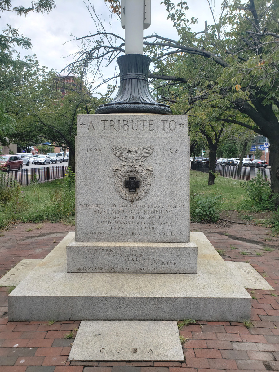 Alfred J. Kennedy Memorial Flagstaff, 2023, NYC Parks