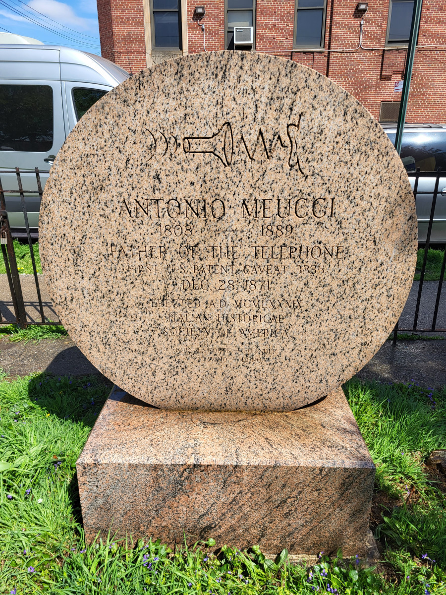 Antonio Meucci Memorial, 2023, NYC Parks