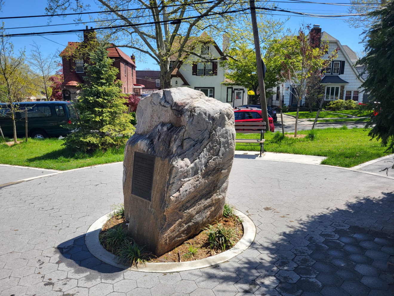 Bayside Civil Way Boulder, 2024, NYC Parks