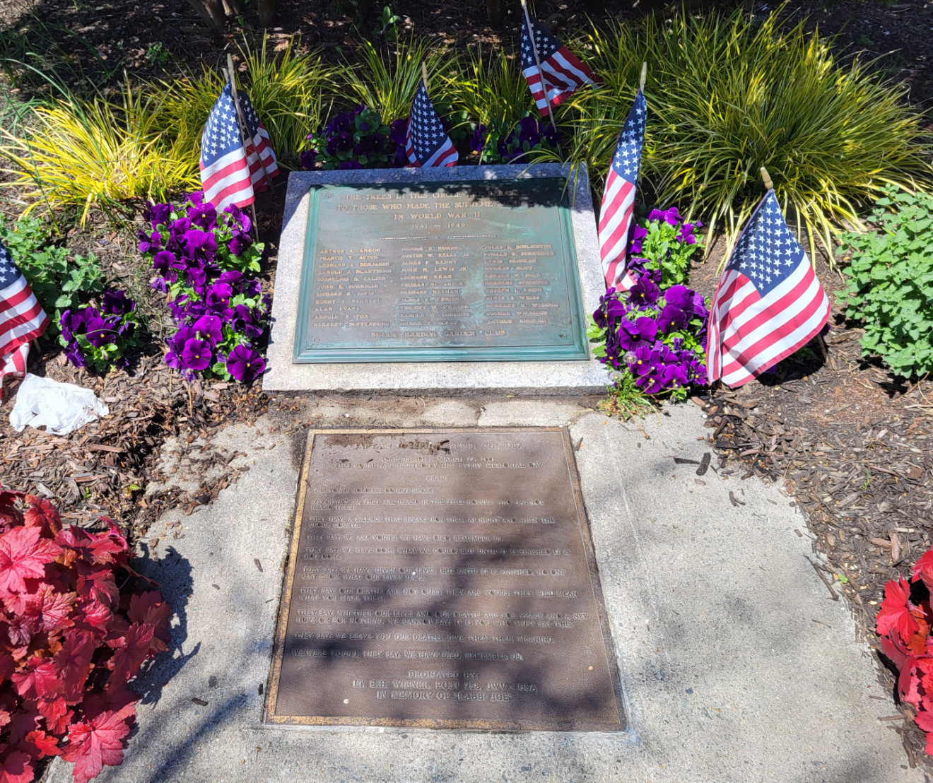Belle Harbor Memorial Circle, 2024, NYC Parks