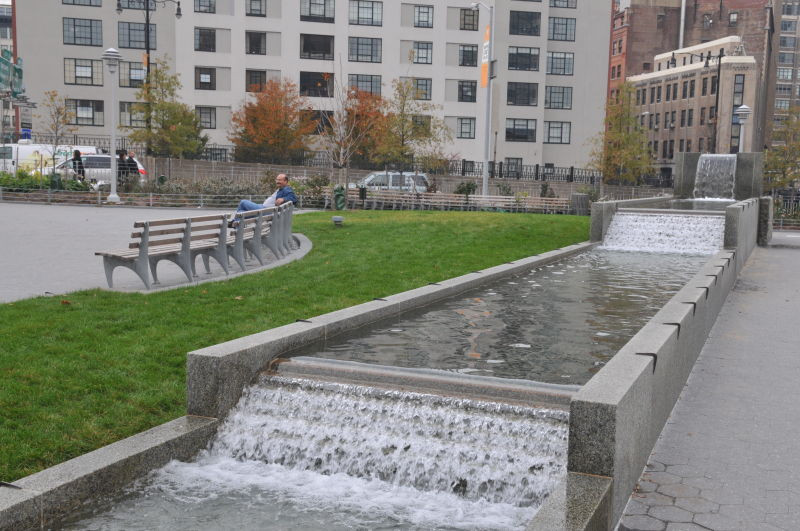 Canal Street Fountain, 2009, NYC Parks