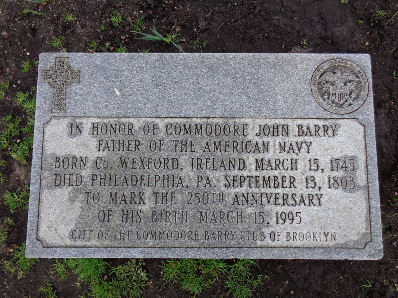 Commodore John Barry, 2020, NYC Parks