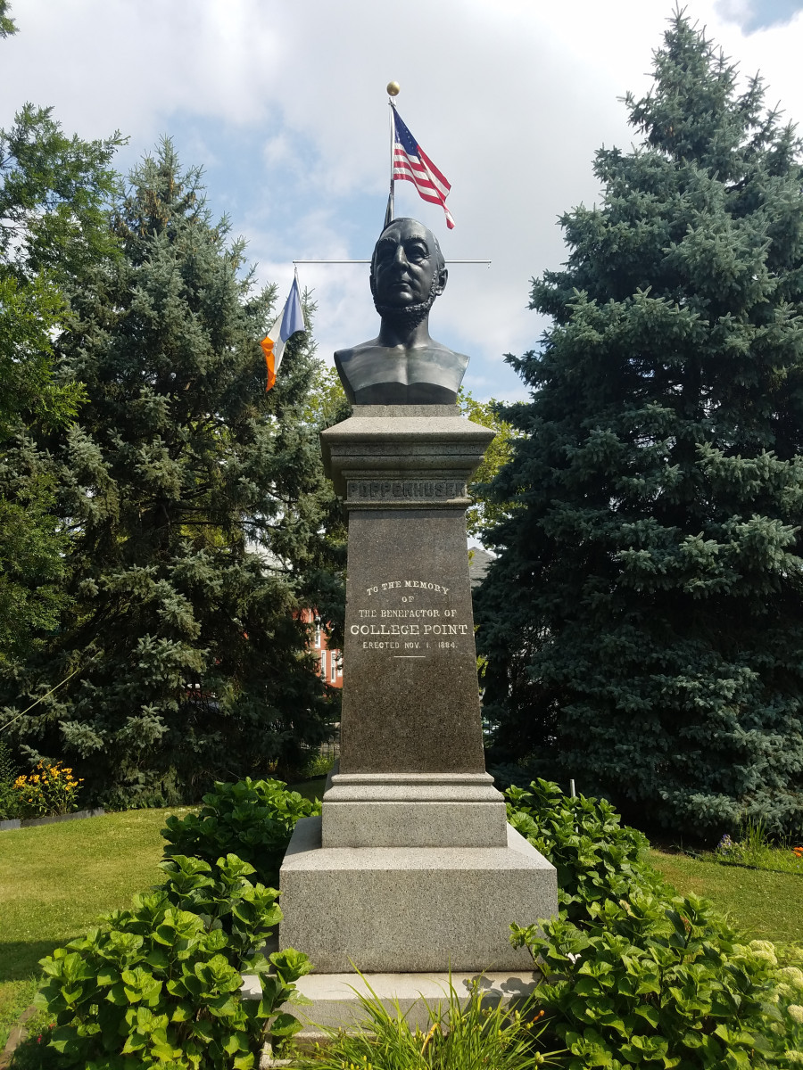 Conrad Poppenhusen, 2019, NYC Parks