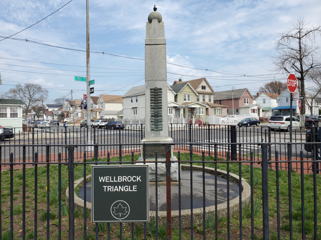 Corporal George J. Wellbrock Memorial, 2023, NYC Parks