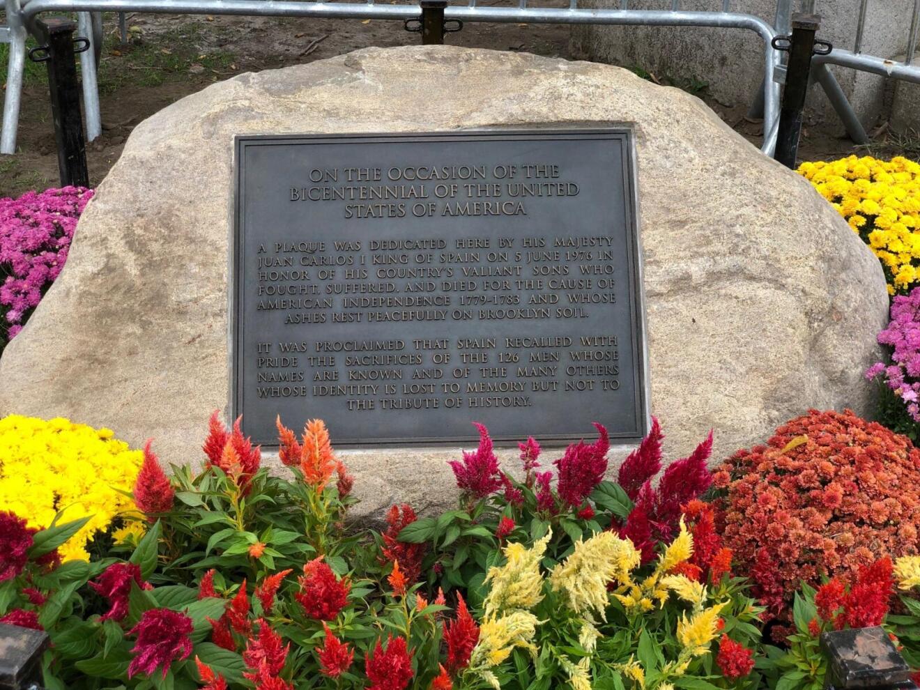 Spanish Memorial Plaque, 2021, Matt Reiley