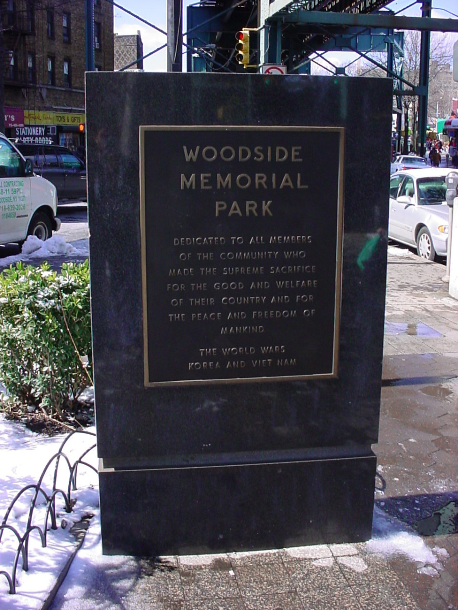 Stele with plaque, documents capsule