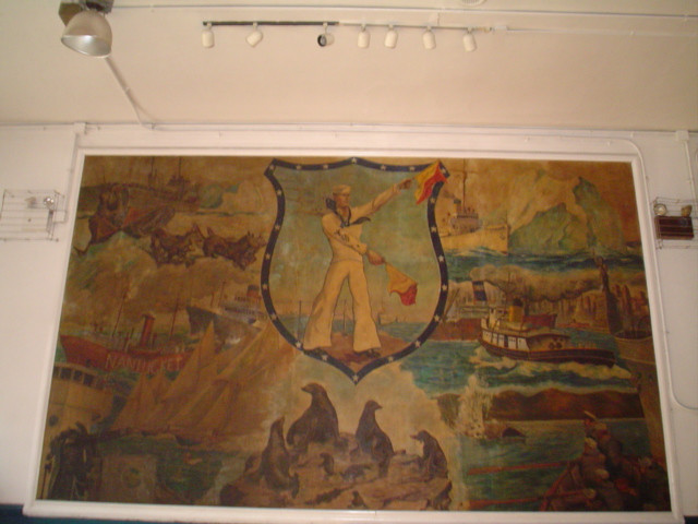 Two murals