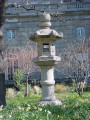 Lantern on pedestal