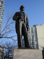 Standing figure (over life size), on pedestal