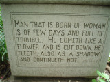 Funeral urn on pedestal marking grave