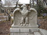 8 sculptured eagles