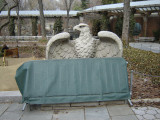 8 sculptured eagles