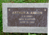 33 plaques on limestone plinths, trees