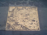 A series of 22 plaques set into the sidewalks surrounding park