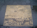 A series of 22 plaques set into the sidewalks surrounding park