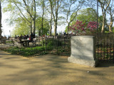 Inscribed granite marker